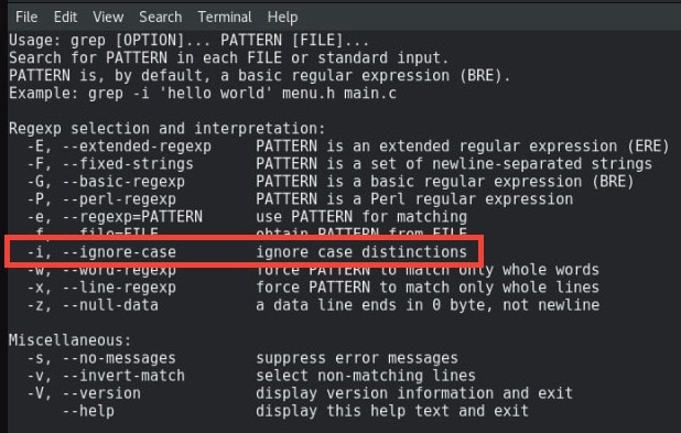 Grep Case Sensitive Command Examples And Usage On Linux Unix