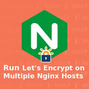 lets encrypt multiple servers nginx