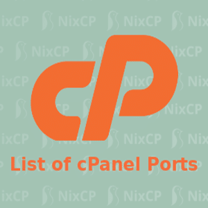 cpanel default ports