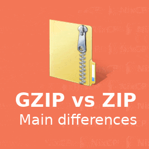 gzip vs zip main differences